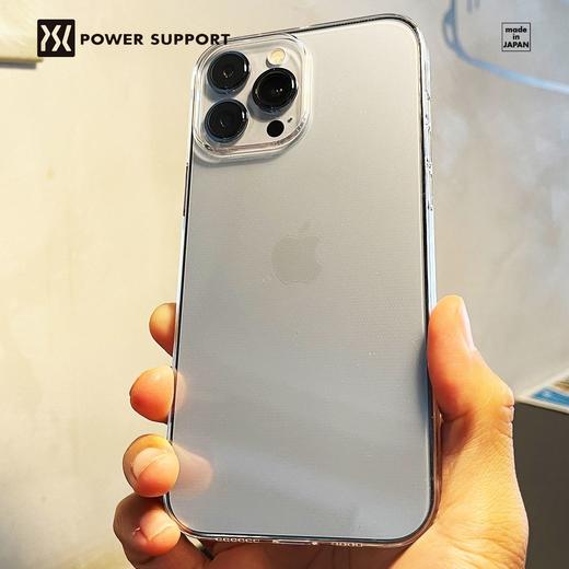 【PowerSupport】适用于iPhone 13 系列 磨砂透黑 手机壳 商品图6