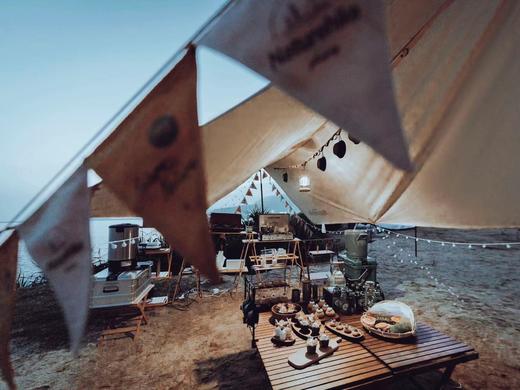 惠州晚安地球人营地∣沙滩不过夜露营下午茶套餐 商品图2