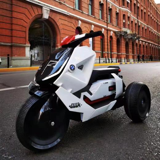 贝多奇幻影儿童三轮摩托充电双驱玩具车男孩女孩电动车 BDQ 商品图5