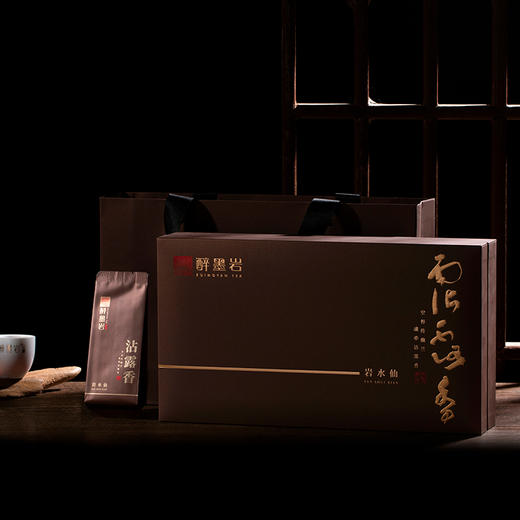 醉墨岩/沾露香/岩水仙 武夷山浓花香型武夷岩茶大红袍茶叶沾露香正宗岩水仙 商品图0