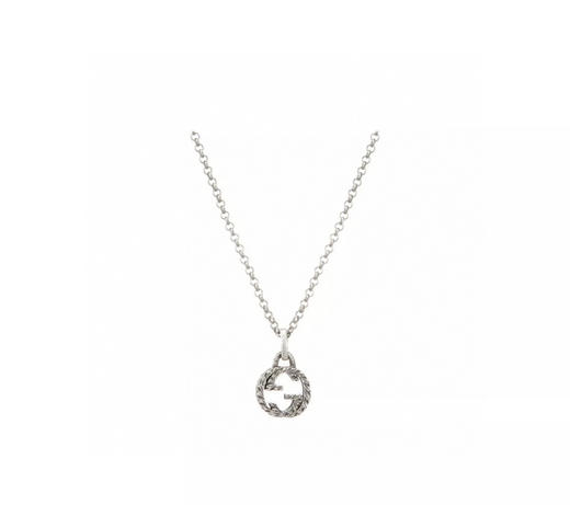 古驰小号双G雕刻项链 商品图6