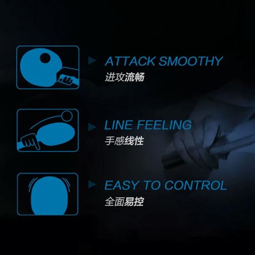 REACTOR锐科特小蓝火 火麒麟 乒乓球反胶套胶 商品图2