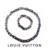 Louis Vuitton 阴阳炫彩渐变淬火竹节项链/手链 商品缩略图8