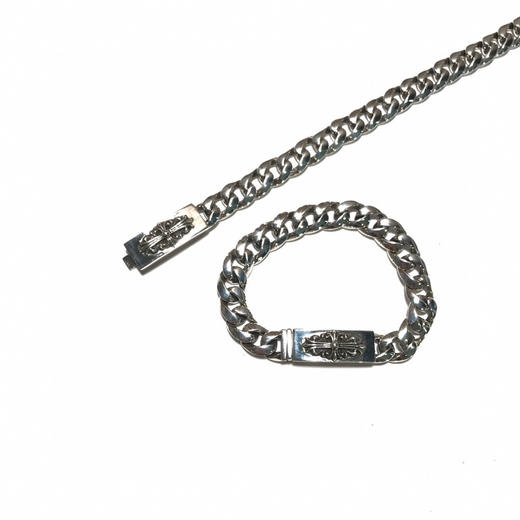 𝐂𝐡𝐫𝐨𝐦𝐞 𝐡𝐞𝐚𝐫𝐭𝐬 克罗心长十字花手链 商品图8