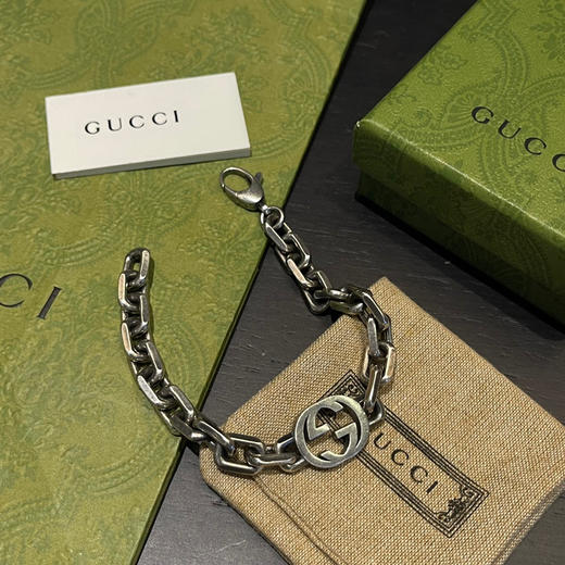 Gucci  双G粗手链 商品图5