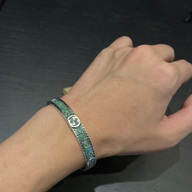 Gucci 古驰 绿松石圈手镯