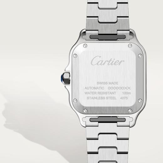 卡地亚 Cartier 山度士Santos de Cartier腕表 中号 黄K金与精钢 自动上链 W2SA0016 商品图2