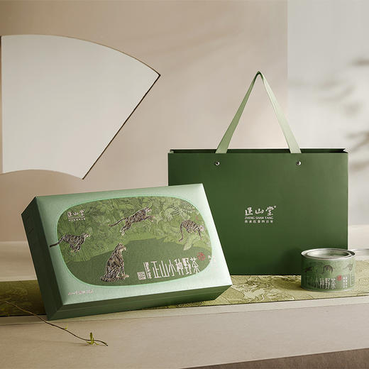正山堂宋风雅韵正山小种野茶礼盒装特级红茶叶100g 商品图0