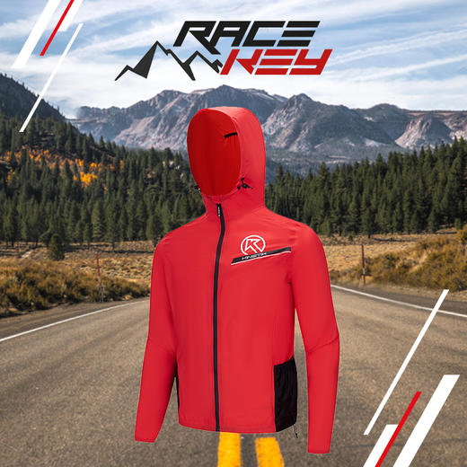 BigK 大K RACE KEY轻薄冲锋衣 越野强装必备 户外徒步 商品图3