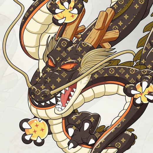 收藏系列《帅气逼人》 潮流艺术版画 限量99版 52.5*72.5cm 商品图2