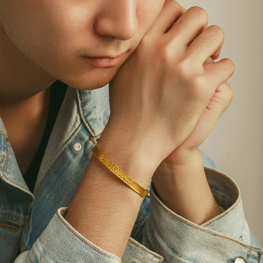 宫匠造办 十朝十美宫镯 商·通灵瑞兽黄金手镯 商品图5