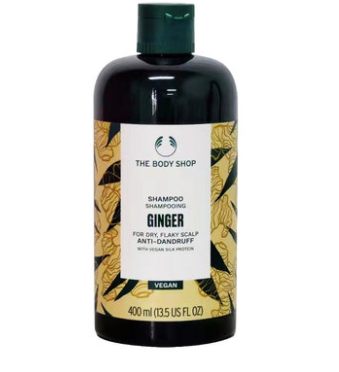 The body shop美体小铺生姜头皮护理防脱去屑止痒控油洗发水2瓶 #天津仓