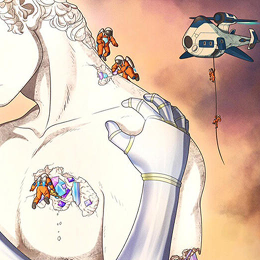 收藏系列《胜利之吻2.0》 潮流艺术版画 限量999版 52.5*72.5cm 商品图4