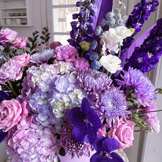 《胡姬兰》紫色高奢版抱抱桶 商品图5