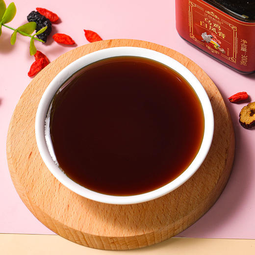 【买1发2，买2发4】乌鸡白凤膏、女性草本枸杞人参膏、甄选15种食材熬制、300g/瓶-9 商品图4