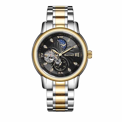 BURRSAIL至尊月相镂空机械表特惠组 商品图1