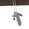 Chrome hearts 十字架羽毛套链 商品缩略图4