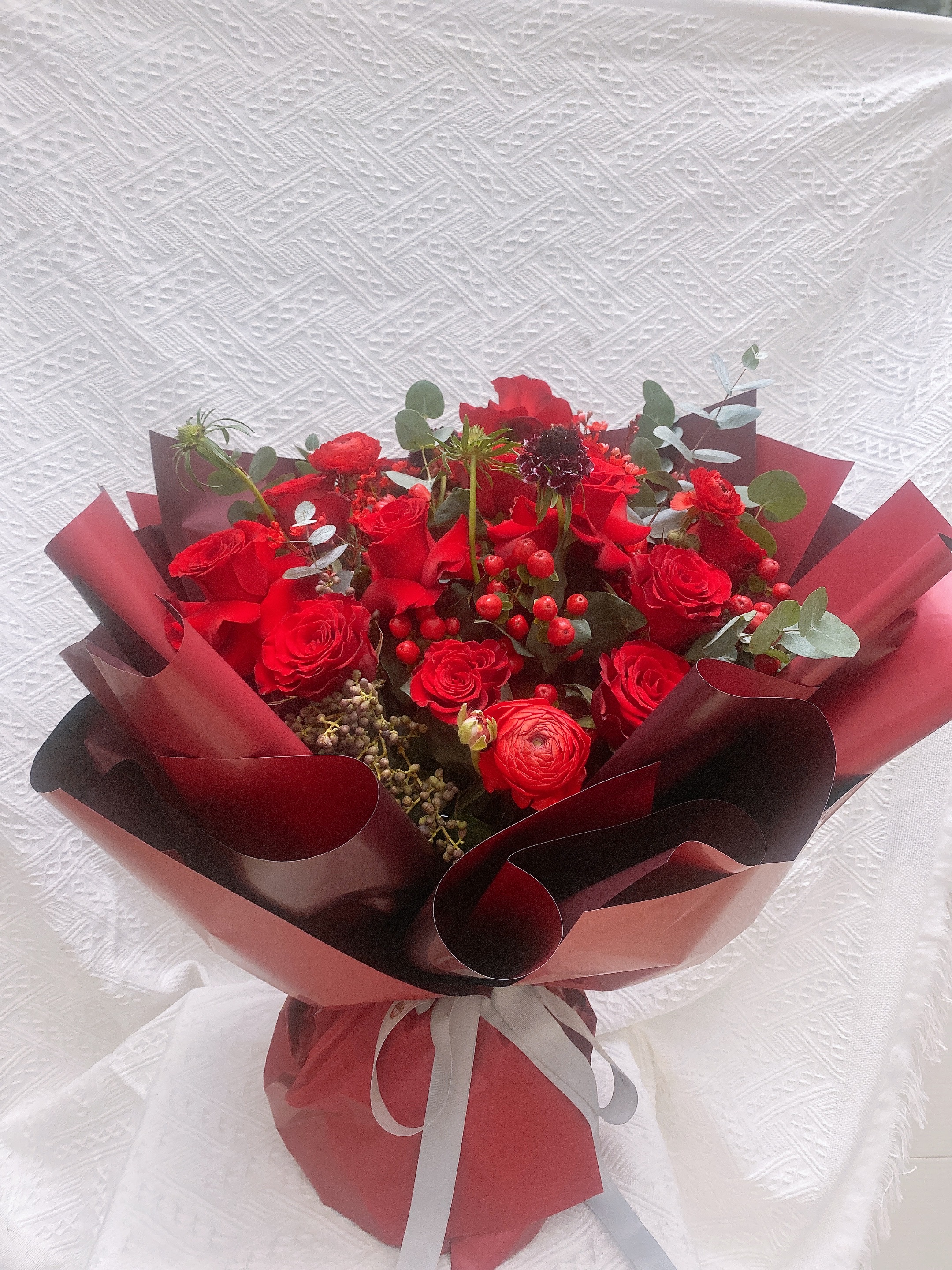 每月花礼冬季专题A款【高约45-55CM，长约40-50CM】