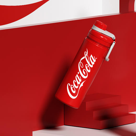 GE-CK22AW-DB9-1-格沵可口可乐联名款运动水壶（红色） 商品图1