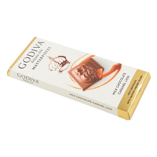 歌帝梵 焦糖味牛奶巧克力制品片86g/盒 商品图1