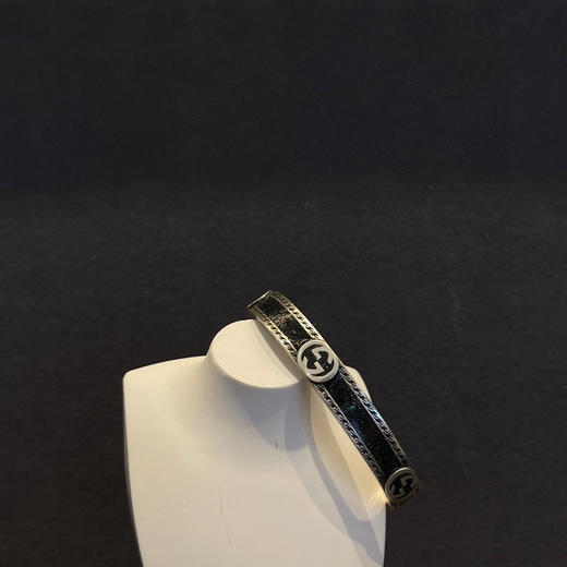 Gucci 古驰  黑珐琅手镯 商品图1