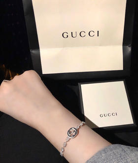 Gucci Interlocking 雪花手链
