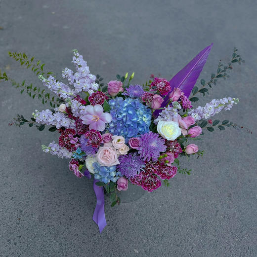 《银河璀璨》梦幻优雅紫色抱抱桶 商品图4