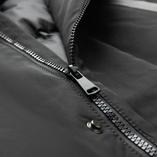 30W2122【白鸭绒+狐狸毛领】罗蒙男士秋冬保暖羽绒服中长款连帽休闲羽绒服外套 商品图6