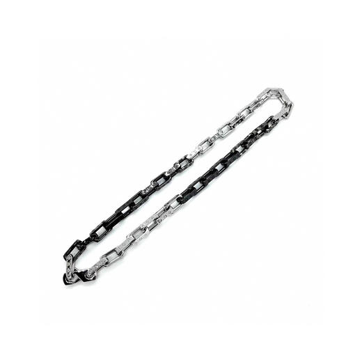 𝐋𝐨𝐮𝐢𝐬 𝐕𝐮𝐢𝐭𝐭𝐨𝐧
黑白竹节拼接项链 商品图7