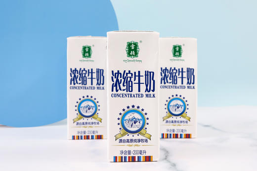 雪顿浓缩牛奶 调制乳 200ml*12/箱 商品图3