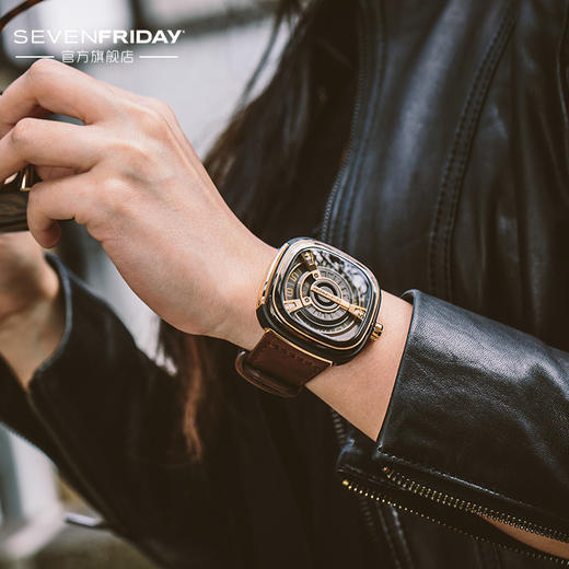 SevenFriday M系列皮带机械男表M2-02 商品图3