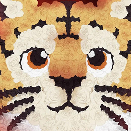 收藏系列《爱老虎U》 潮流艺术版画 限量999版 52.5*72.5cm 商品图3