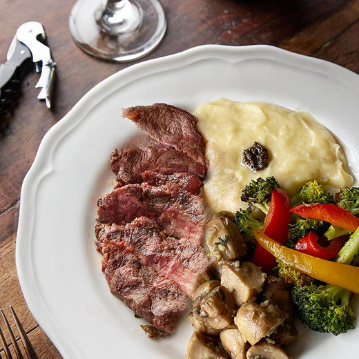 美国特选安格斯板腱牛排季节时蔬碗 USDA Angus Blade Chuck with Mashed Potato & Veggie 商品图0