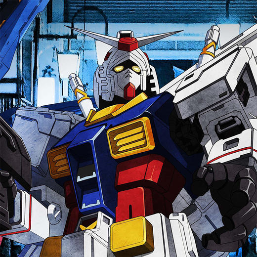 收藏系列《高达》 潮流艺术版画  52.5*72.5cm 商品图3