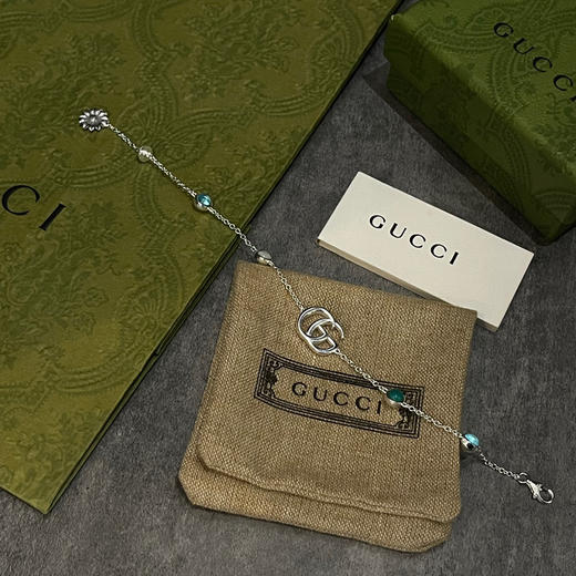 Gucci  古驰  双G贝母手链 商品图2