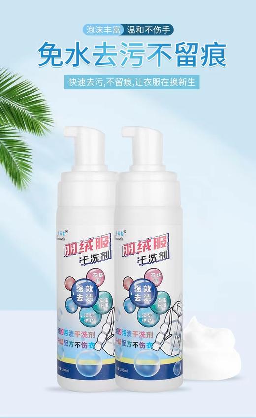 冬季羽绒服干洗剂清洁剂 商品图0