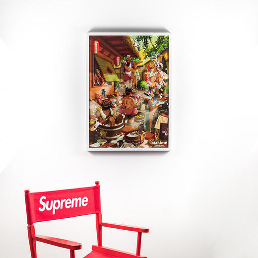 收藏系列《三英战吕布》 潮流艺术版画  52.5*72.5cm 商品图4