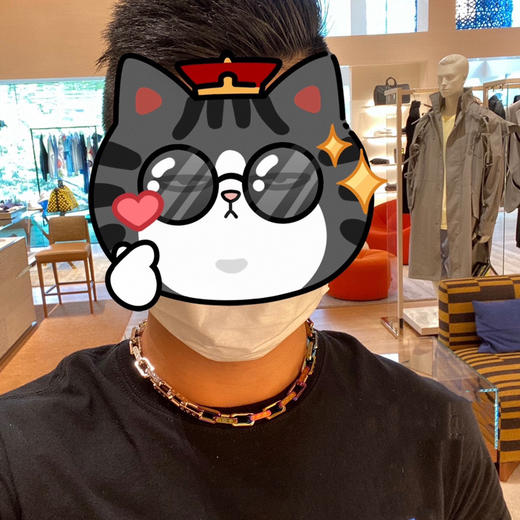 Louis Vuitton 阴阳炫彩渐变淬火竹节项链/手链 商品图2