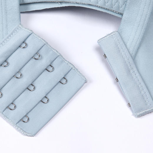 都市丽人AB杯内衣棉感锁边A:中厚B:薄3/4杯文胸三排扣树脂胶圈LB21A1 商品图6