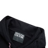 VERSACE JEANS COUTURE 范思哲 男士V EMBLEM系列徽标印花连帽卫衣 黑色73GAIG07 商品缩略图3