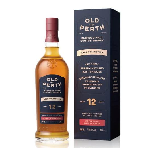 46°老伯斯雪莉桶12年调和麦芽威士忌700ml 商品图0