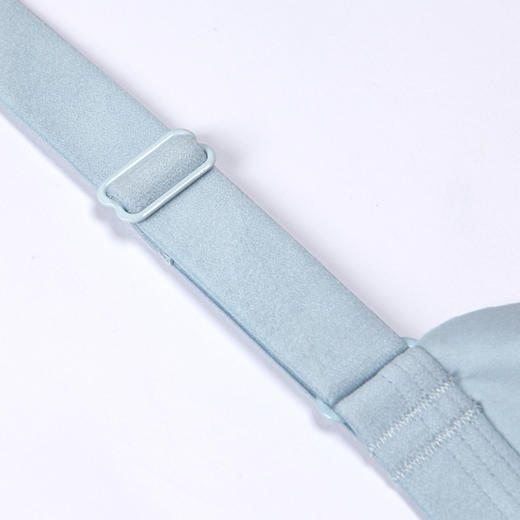 都市丽人AB杯内衣棉感锁边A:中厚B:薄3/4杯文胸三排扣树脂胶圈LB21A1 商品图5