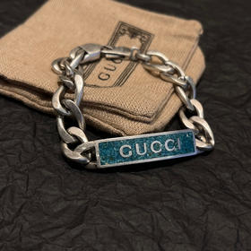 Gucci 古驰  标识珐琅手链