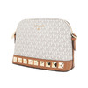 MICHAEL KORS 迈克.科尔斯 MK女包 女士SET CHARM系列老花铆钉单肩包  32H1GT9C3V 商品缩略图1