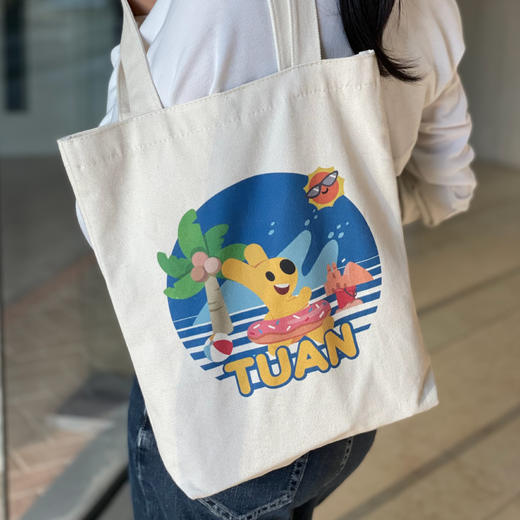 袋鼠团团帆布袋 商品图2