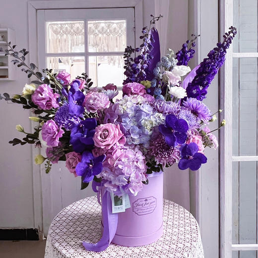 《胡姬兰》紫色高奢版抱抱桶 商品图3