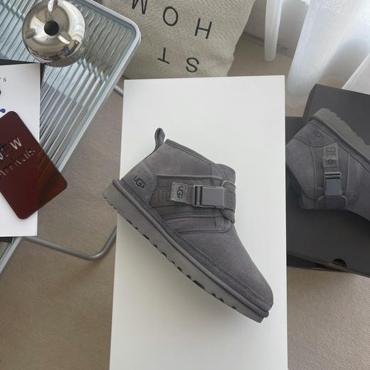 纽姆（搭扣款）男-灰色 商品图2