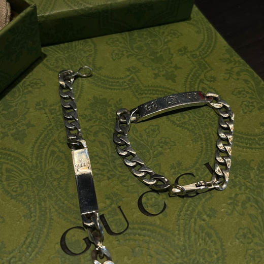 Guc*i纯银 Ghost系列小精灵  肖战同款手链 商品图0