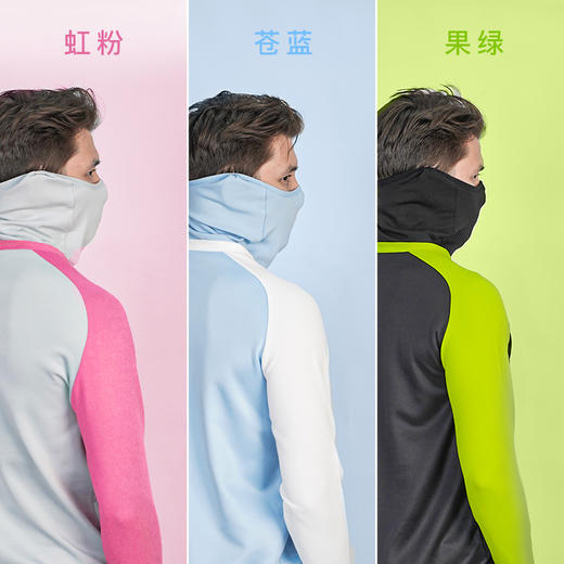 李质造舒适透气防风保暖拇指扣长袖训练服成人男LZZ22XLCX001 商品图2