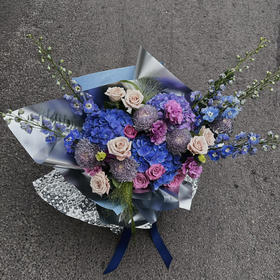 《未央》送男士酷炫高级混搭花束